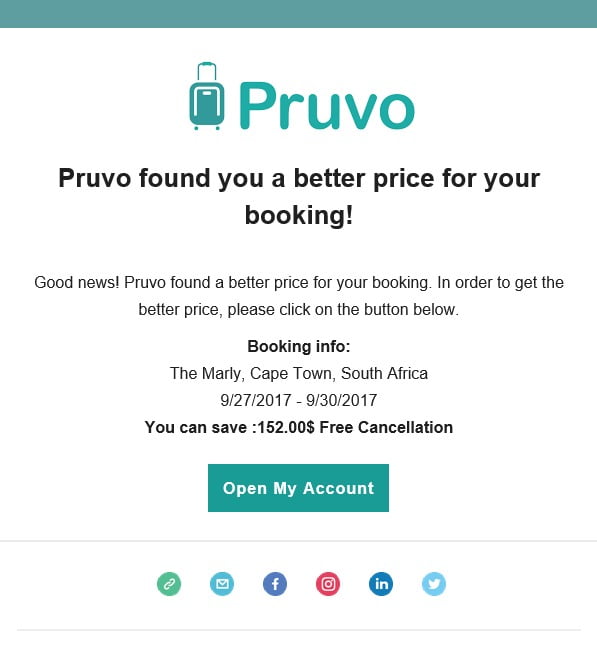 Pruvo found you a better deal