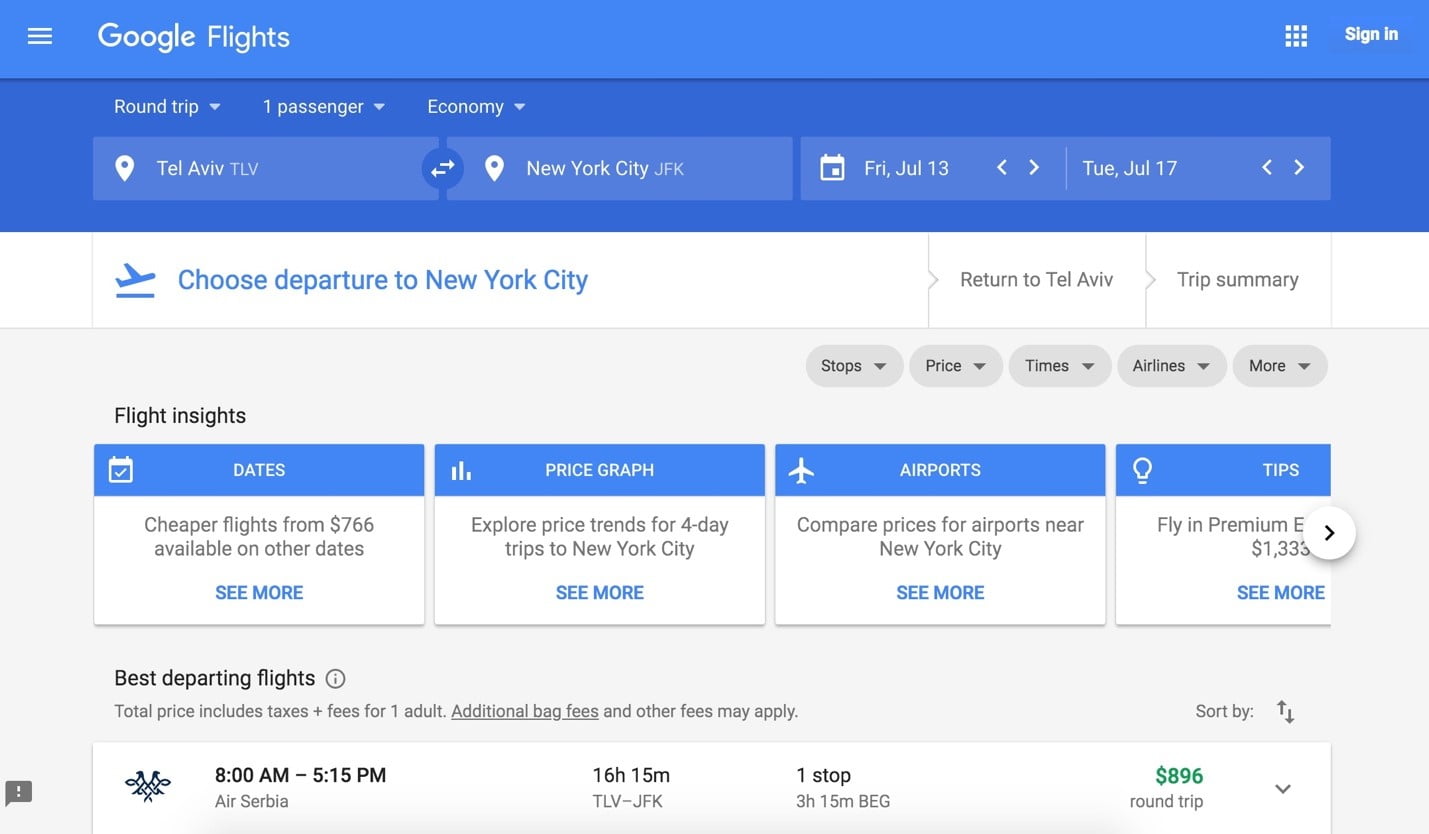 Google Flights