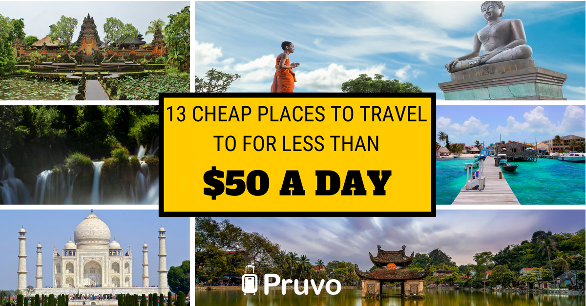 cheap places to travel