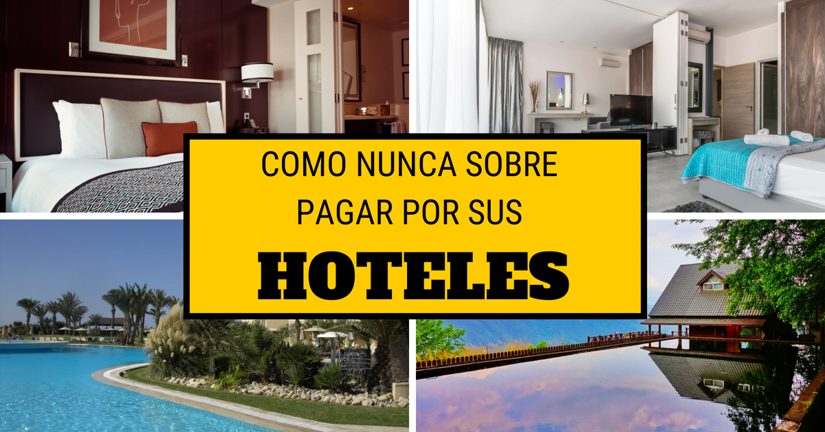 como nunca sobre pagar por sus hoteles