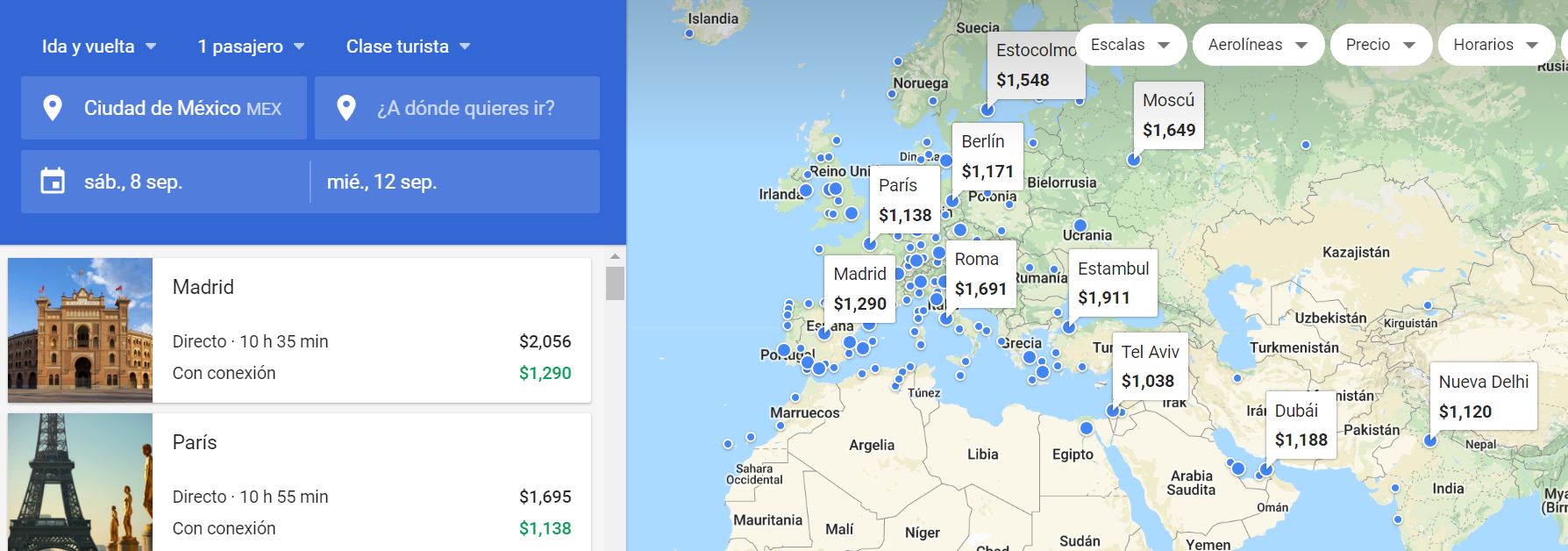 Mejores aplicaciones y sitios web de viajes