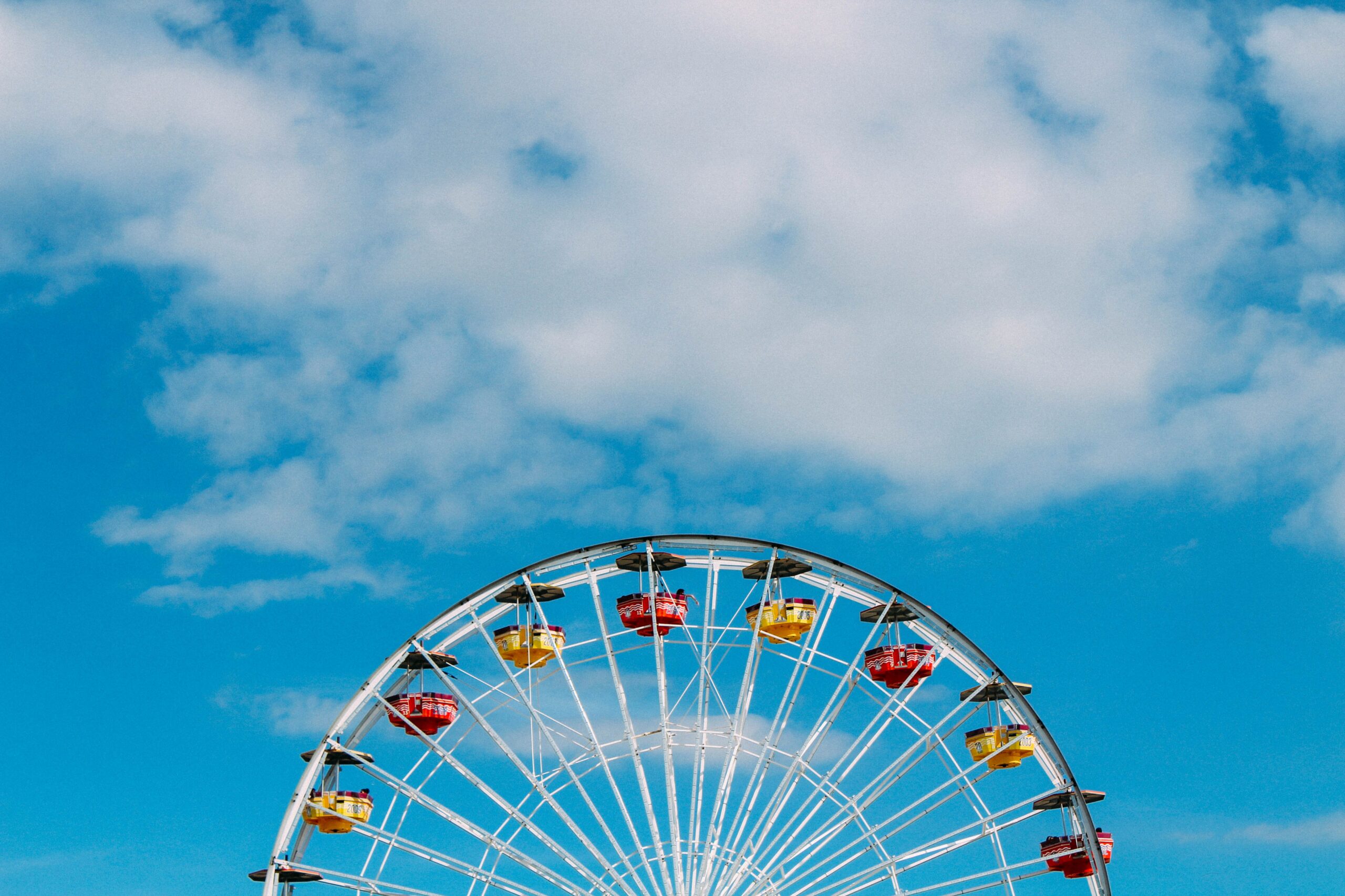 Rueda de Chicago representando los Mejores parques de atracciones de Estados Unidos